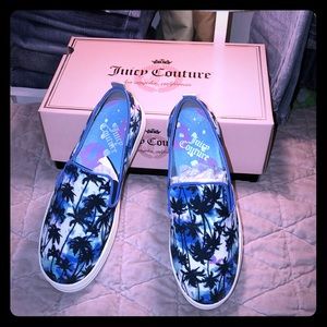 Juicy Couture Floral Slip Ons